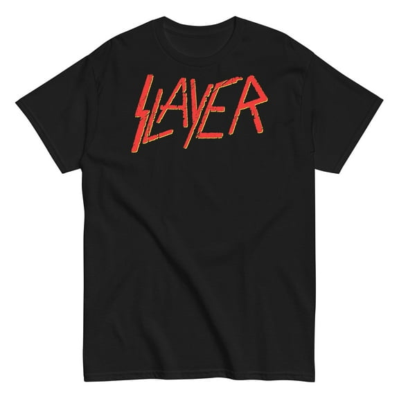Slayer - Red Logo Unisex T-Shirt - Black - Small