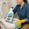 thumbnail image 3 of Toilet Bowl Cleaner - Power Liquid Formula Toilet Bowl Cleaners, 24 oz. (Blue Cleaning Towel Included) - 3 PACK, 3 of 6