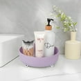 thumbnail image 5 of Bandeja organizadora de maquillaje y perfume Anyoifax, giratoria 360°, color morado, 5 of 5