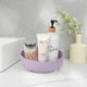 thumbnail image 5 of Bandeja organizadora de maquillaje y perfume Anyoifax, giratoria 360°, color morado, 5 of 5