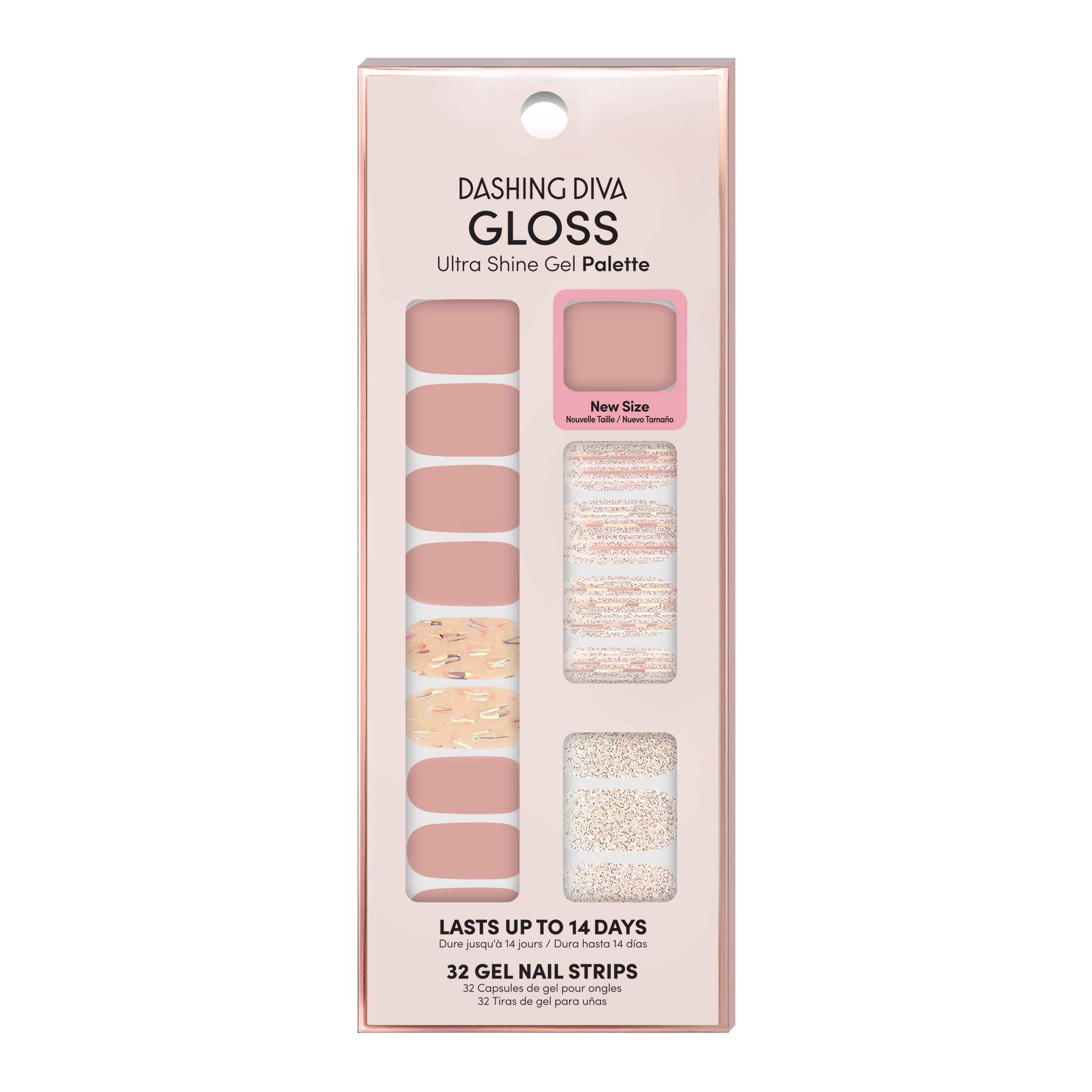 Dashing Diva GLOSS Ultra Shine Gel Palette, After Glow
