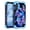 Blue Butterfly, variant on CASEFIV for Samsung Galaxy A16 5G Case,Three Layer Heavy Duty Shockproof Protection Hard Plastic Bumper +Soft Silicone Rubber Protective Case,Purple Butterfly