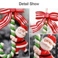 thumbnail image 3 of 3 Pieces Christmas Candy Ornaments Lollipop Ornament Candy Cane Hanging Decor Peppermint Christmas Tree Decoration Fake Candy Canes Crafts for Xmas Wreath Party Supplies, 3 of 9