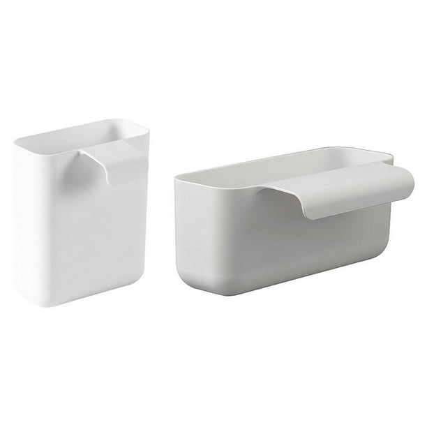 Cesta de drenaje para fregadero, colador, escurridor de frutas y verduras, cesta de almacenamiento de residuos, cesta de almacenamiento de residuos de cocina, juegos de 2 piezas
