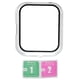 thumbnail image 3 of Protector de pantalla de reloj transparente, pantalla de reloj de vidrio templado Estuche protector de pantalla de reloj Protector de pantalla de reloj de vidrio El mejor en su clase, 3 of 9