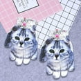 thumbnail image 3 of XZNGL Gants d'Hiver pour Enfants Gants d'Hiver Chauds pour Enfants Impression 3D Tricotée Kitty Gants Mignons pour Animaux de Compagnie Mode Gants d'Hiver Chauds pour Enfants, 3 of 6