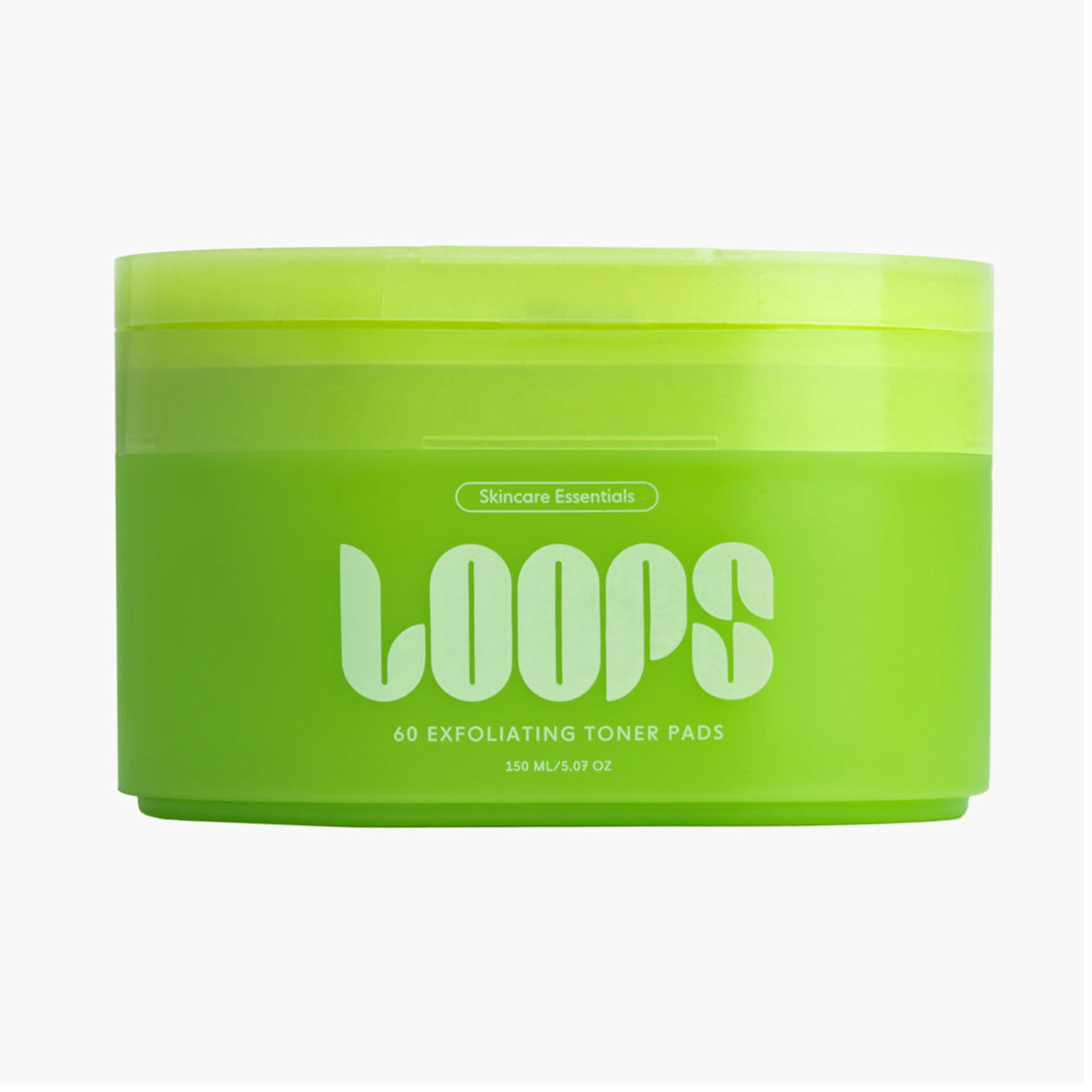 LOOPS Skincare Essentials Exfoliating Toner Pads
