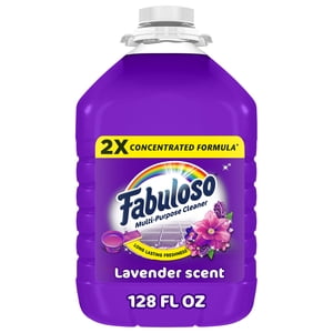 Fabuloso 2X Multi-Purpose Cleaner, Lavender Scent, 128 fl oz