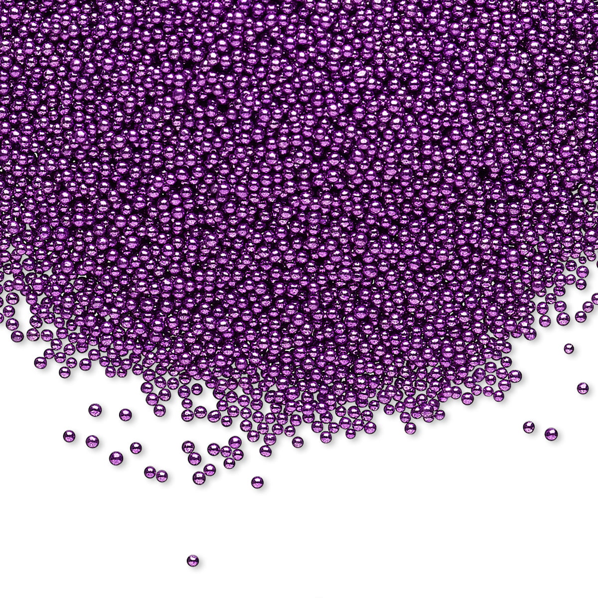 Jet Dark Purple 25mm Handmade Polymer Clay Round Pendant Beads