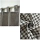 thumbnail image 5 of MTBLYS Cenefa de cortina a cuadros para ventana de cocina | Cortina divisoria estilo cabaña con bolsillo para barra, 99 x 45 cm | Cenefa de ventana de nailon opaca para sala de estar y dormitorio, 5 of 7
