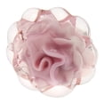thumbnail image 4 of GlassOfVenice Murano Glass Pink Rose Flower Ring Adjustable, 4 of 5