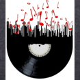 thumbnail image 3 of CafePress - City Music Long Sleeve T Shirt - Mens Hooded Shirt, 3 of 3
