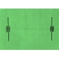 thumbnail image 1 of Ahgly Company Indoor Rectangle Abstract Emerald Green Modern Area Rugs, 8' x 10', 1 of 4