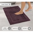 thumbnail image 2 of Juego de alfombras de baño LANE LINEN, extrasuaves y absorbentes, 2 piezas, 2 of 9