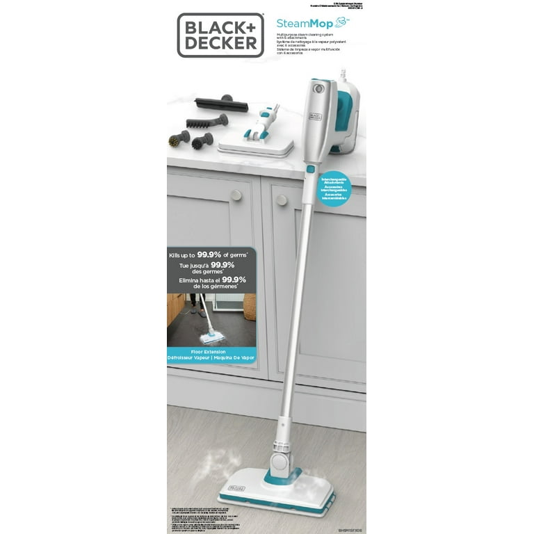 BLACK+DECKER Multi-purpose Steam Cleaning System with 6