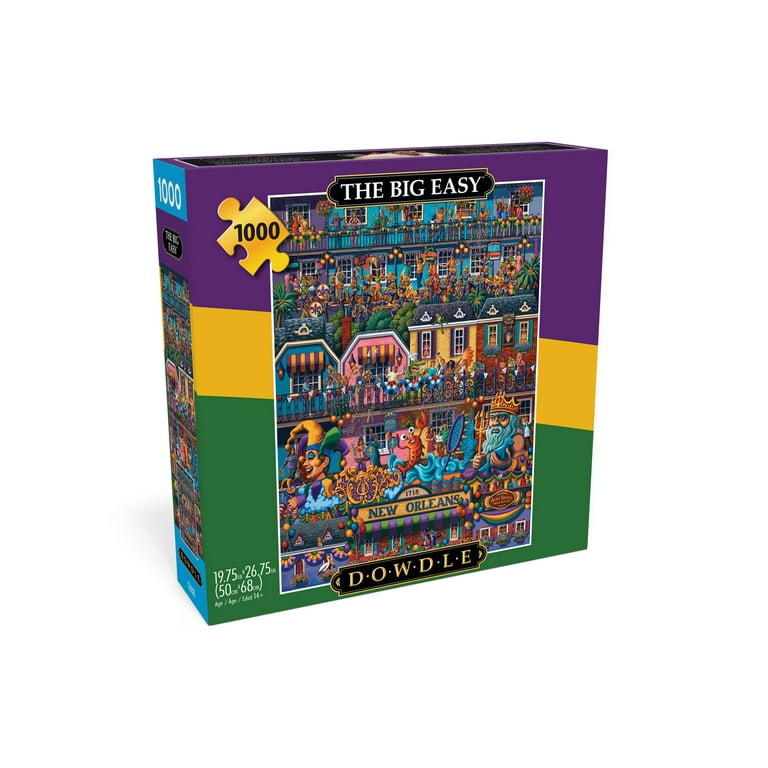 Buffalo Games 1000-Piece Eric Dowdle The Big Easy Adult