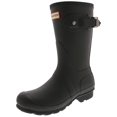 thumbnail image 1 of Hunter Women's Original Short Green Mid-Calf Rubber Rain Boot - 7M, 1 of 3