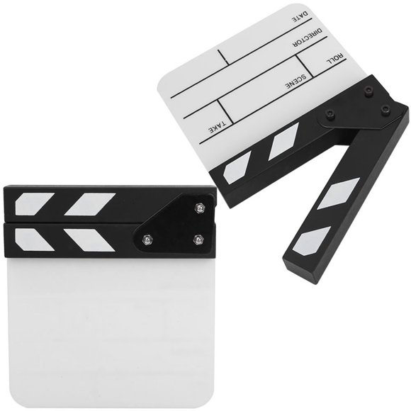 With A Pen Clapperboard Film Cut Prop, For Advertisement Cosplay Background For Shoot Props