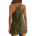 thumbnail image 4 of ORUYROP 2023 Robes avec Shorts Intégrés Robe Décontractée Imprimée Sans Manches Robe de Sport Robe Athlétique avec Shorts Mini Robe, 4 of 5