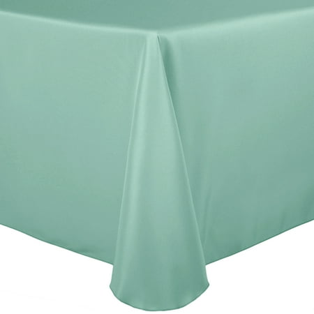 

Ultimate Textile 108 x 132-Inch Oval Polyester Linen Tablecloth