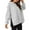 Black, variant on Cyinyin Womens Plus Size Tops Womens Basic T-Shirts Long Sleeve Curved Hem Summer Tops Fitted Tees Clothing Women's Blouses Black S