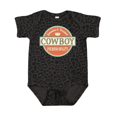 

Inktastic Cowboy Vintage Logo Gift Baby Boy Bodysuit