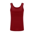 thumbnail image 3 of AherBiu Summer Casual Tank Tops for Women Scoop Neck Sleeveless Loose Fitted Comfy Stretch Dailywear Cami Tshirt, 3 of 7