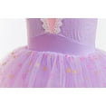 thumbnail image 5 of ATAIKU 3-9Y Kids Girls Princess Ballet Dress Short Sleeve Leotards Skirted Tutu Dancewear Halloween Christmas Party Dress, 5 of 14