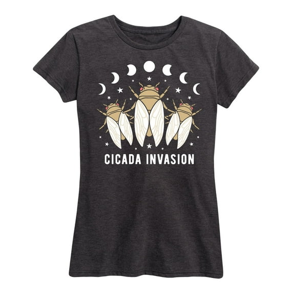 Instant Message - Cicada Invasion - Women's Short Sleeve Graphic T-Shirt