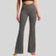 thumbnail image 1 of MKLEKYY Leggings de yoga ajustados y acampanados para mujer, 1 of 5