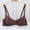 Brown, variant on ATENAR Womens Bras,Push Up Bra,Stretch Fabric,Breathable,Solid,Polyester,Black,S