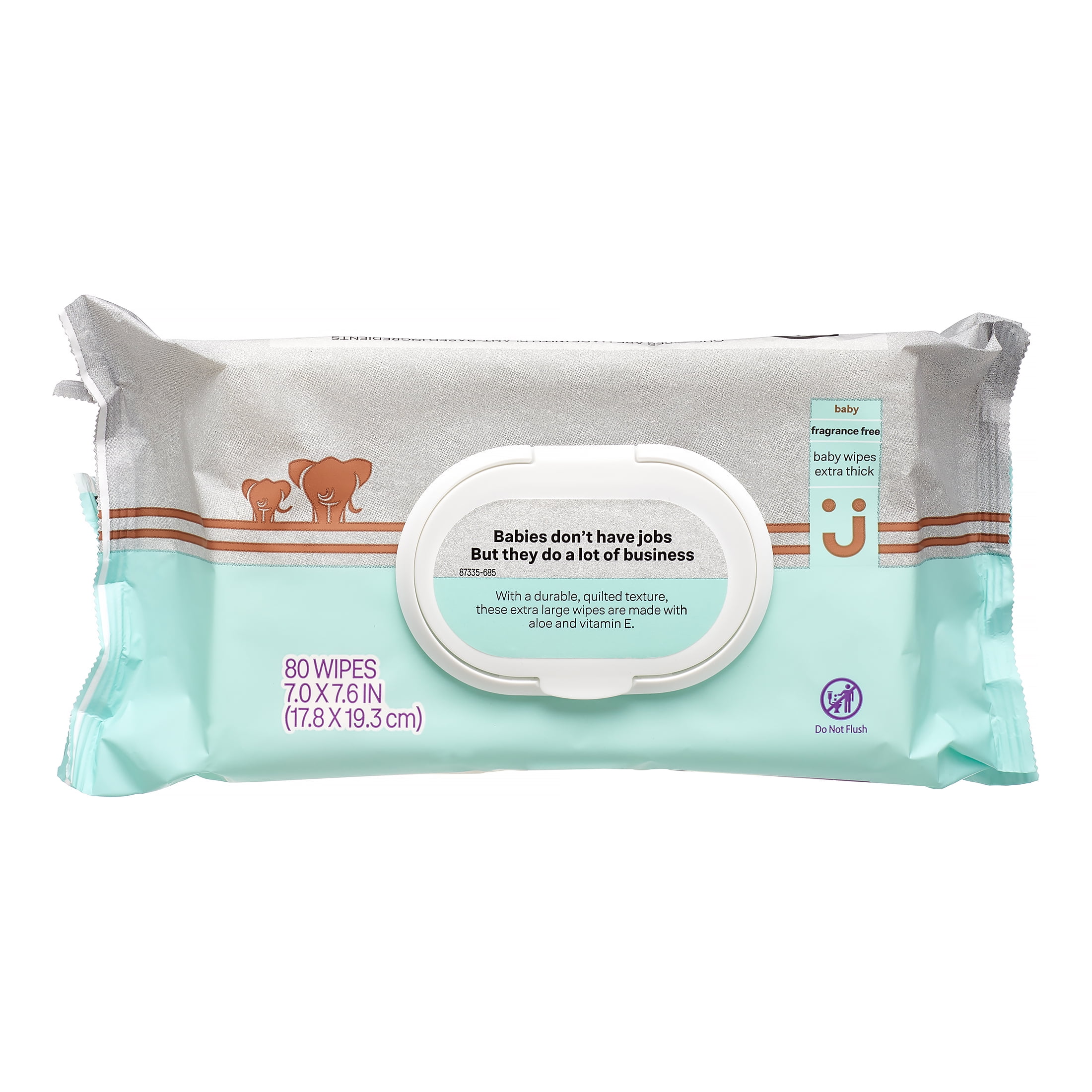 uniquely j baby wipes