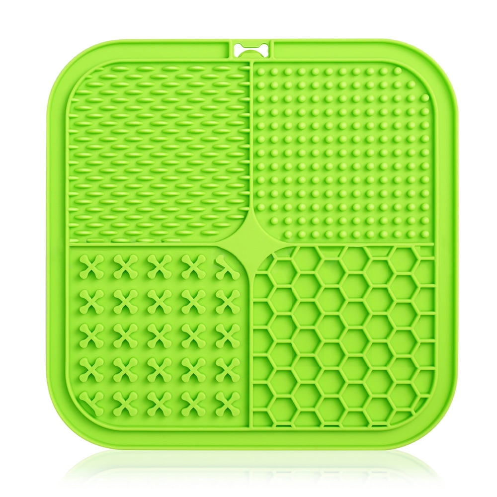 Licking Mat For Dogs And Cats 2PCS Premium Lick Pad With Suction Cups