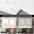 thumbnail image 3 of LazBlinds Cordless Roman Shades for Windows, Light Filtering Thermal Insulated Window Blinds, Lightweight Fabric Blinds for Indoor Windows, 34.5" W x 48" H, Ivory, 3 of 6