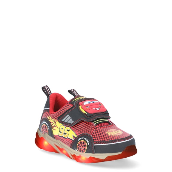 Disney Cars Toddler Boys Lighted Athletic