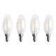 thumbnail image 1 of 4X Dimmable E12 2W Cob Candle Flame LED Bombilla Lámpara 10 x 3.5cm, 1 of 5