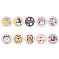 thumbnail image 3 of Tapis Rafraîchissant pour Chat Rond Portable Lit de Sommeil pour Chiot, 3 of 10