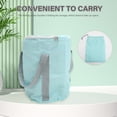 thumbnail image 4 of CIMAXIC Sky Blue Portable Foot Soak Basin Tub with Handle Foldable for Outdoor Activities, 4 of 6