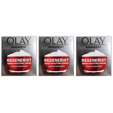 Regenerist Micro-Sculpting Cream For Anti Aging & Wrinkles, 1.7 oz (3 Pack)