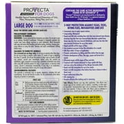 Provecta Advanced Flea Tick Large Dogs 21–55 lbs 4-Month Topical Application