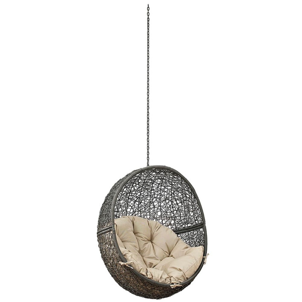 Modway Hide Outdoor Patio Swing Chair Without Stand, Multiple Colors