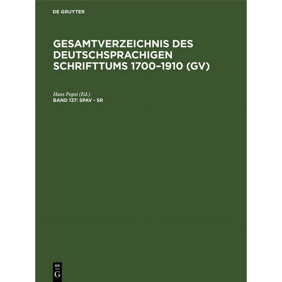 Spav - Sr, (Hardcover)