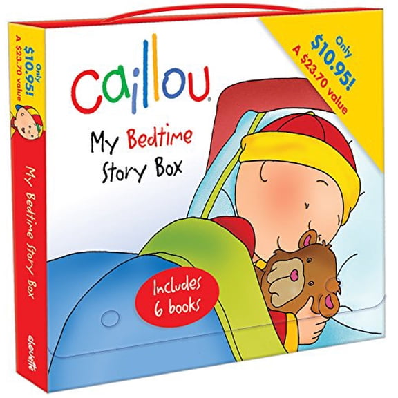 Pre-Owned Caillou: My Bedtime Story Box: Boxed Set of 6 (Paperback) 2894509006 9782894509005