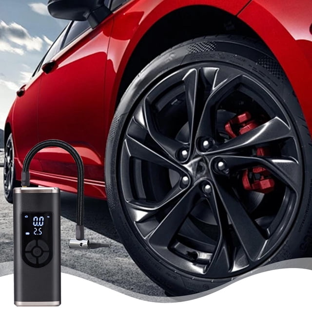 Danhjin Automobile Inflation Pump Portable Wireless Car Pump With Lighting Tire Pump Intelligent Digital Display Car Pump