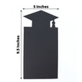thumbnail image 3 of Efavormart Black & Gold Congrats Grad Paper Photo Backdrop Hanging Garland Banner - 5.5ft, 3 of 11