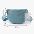 thumbnail image 3 of MUSOIE Small Cute Dome Crossbody Bags for Women Lightweight Nylon Shoulder Bag Purse Handbags, 3 of 4