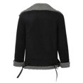 thumbnail image 4 of Vedolay Winter Coats for Men Open Front Cardigan Blazer Jacket Jacket Coat Clothes Grey,S, 4 of 5
