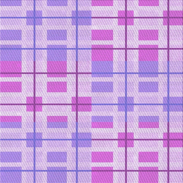 Ahgly Tapis d'Intérieur Lavable en Machine Carré Transitionnel Heliotrope Violet, 4 Pieds Carré