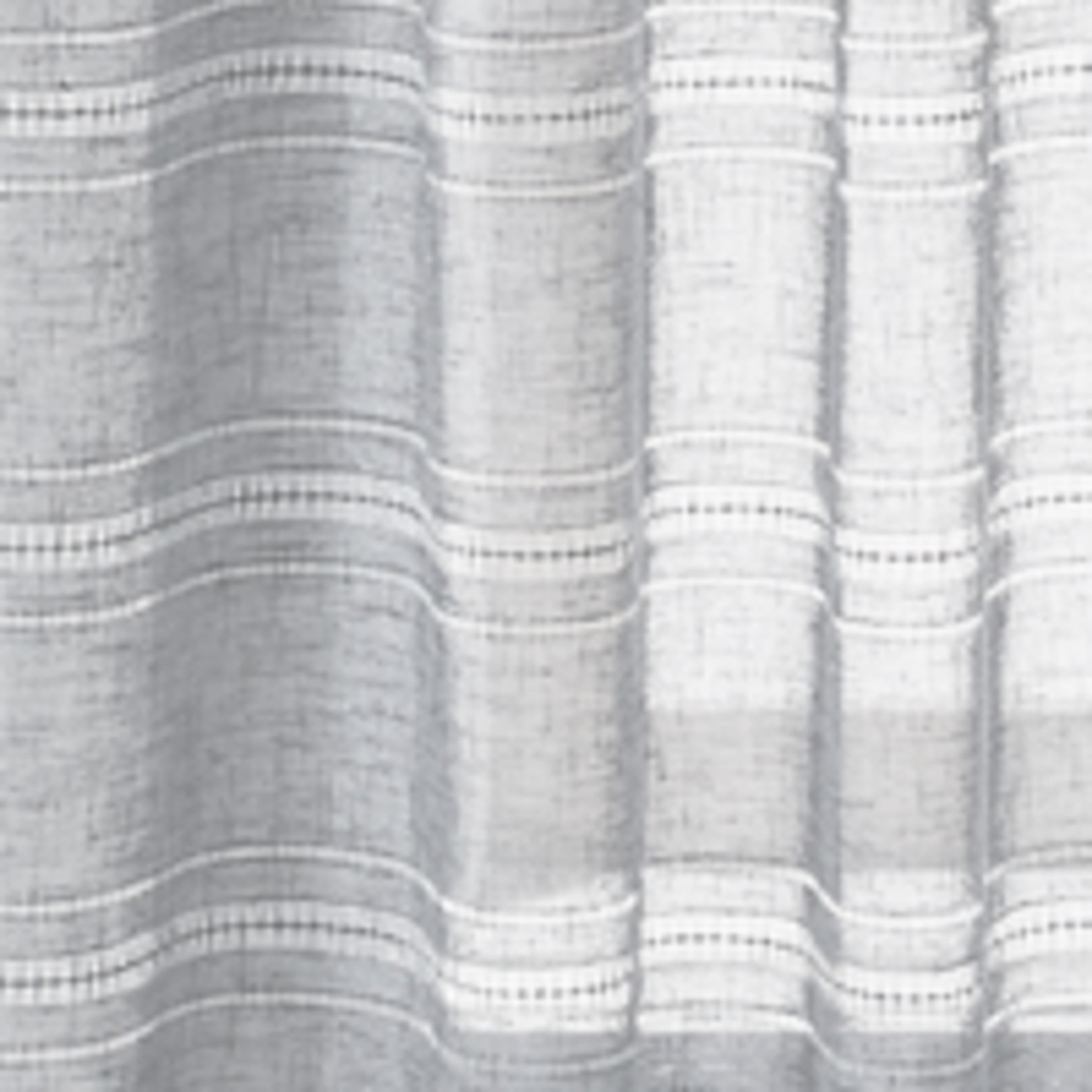 Better Homes & Gardens Specialty Stitch Single Curtain Panel, Soft Silver, 50" W x 108" L