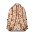thumbnail image 5 of Boho Floral Students Backpack Fashion Backpack with Abstract Floral Watercolor and Romantic Rose and Peony Pattern, Comfortable and Durable for School, 5 of 5